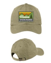Load image into Gallery viewer, Maine State Parks Garment Washed Cap
