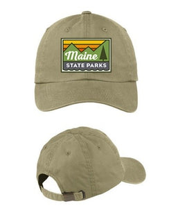 Maine State Parks Garment Washed Cap