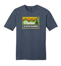 Load image into Gallery viewer, Maine State Parks Heathered Navy Tee
